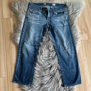 AG Tomboy Crop relaxed straight crop